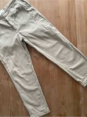 CQY Straight Chinos in Light Beige with side adjusters